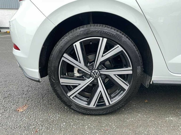 Volkswagen Polo 1.0 Tsi 110 R-line Dsg BA24XRJ White #5