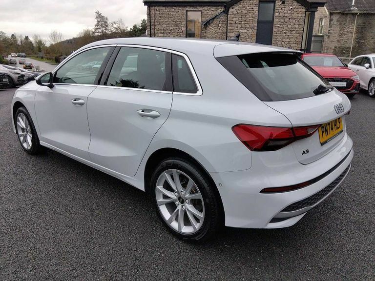 Audi A3 Sport 30 Tfsi 116 Ps S Tronic PN74HLP White #3