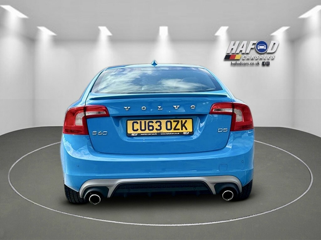 Volvo S60 D5 R-design Lux Nav Blue #6
