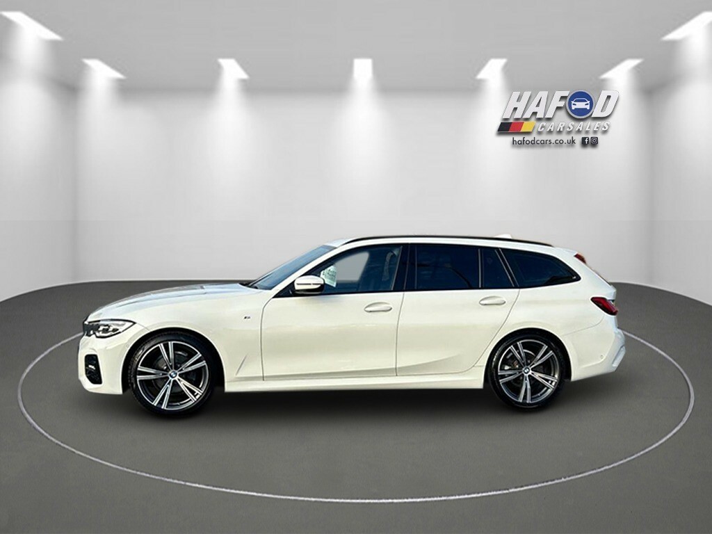 BMW 3 Series M Sport CK69TXX White #4