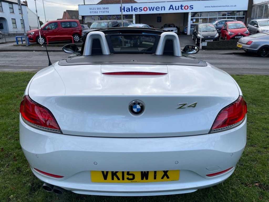 BMW Z4 Z4 Sdrive 20I Roadster Convertible White #5