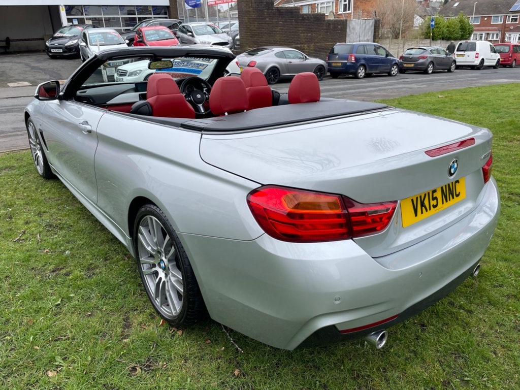 BMW 4 Series 435I M Sport 3.0 Convertible Silver #6