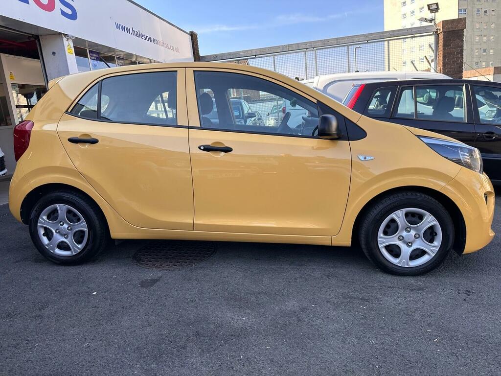 Kia Picanto 1.0 Dpi 1 Only 15K Miles Choice Of 3 Available WV22YPR Yellow #3
