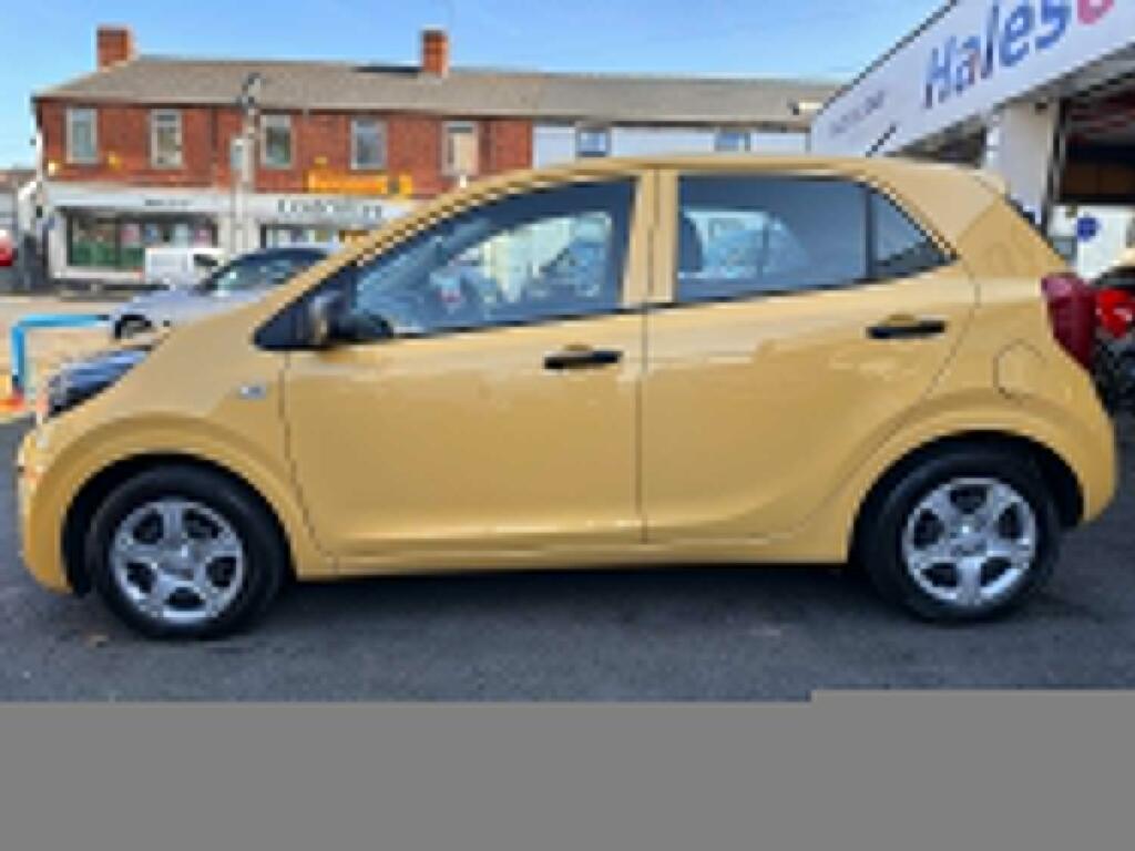 Kia Picanto 1.0 Dpi 1 Only 15K Miles Choice Of 3 Available WV22YPR Yellow #6