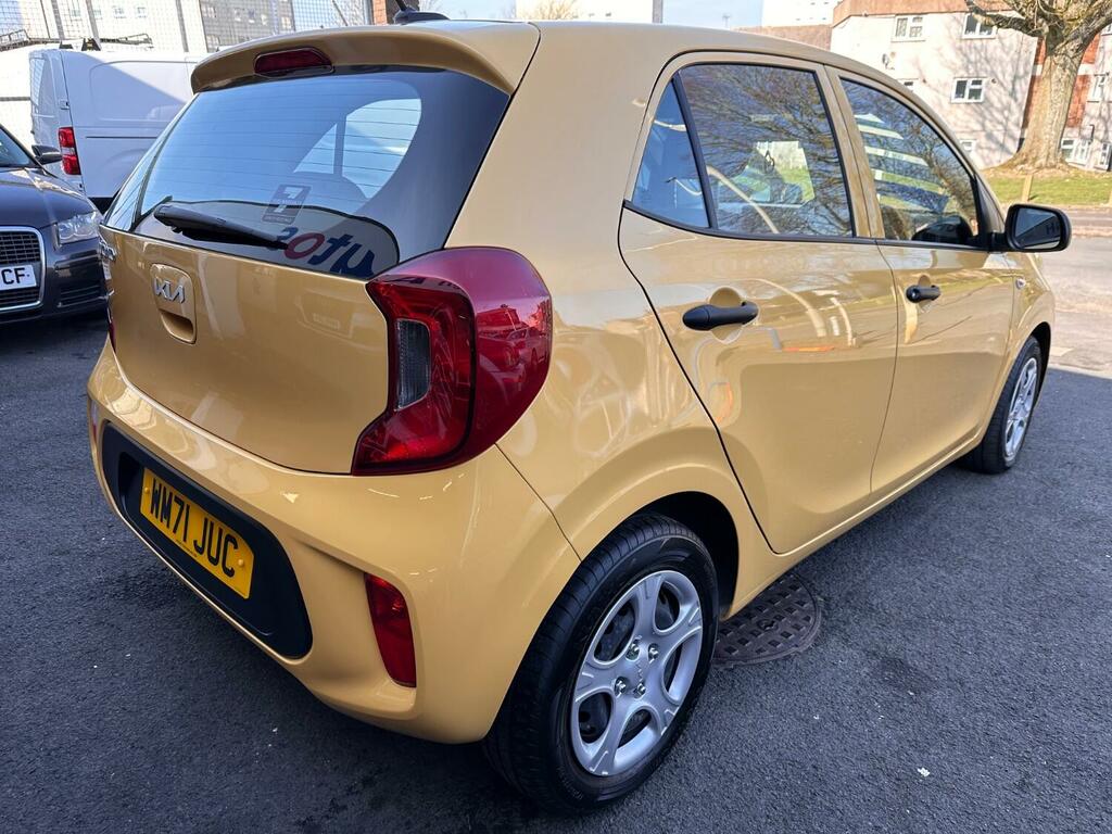 Kia Picanto 1.0 Dpi 1 Only 15K Miles Choice Of 3 Available WV22YPR Yellow #4