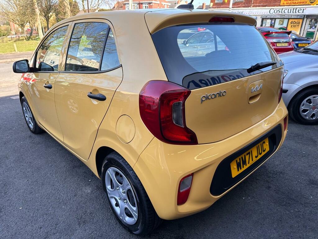 Kia Picanto 1.0 Dpi 1 Only 15K Miles Choice Of 3 Available WV22YPR Yellow #5