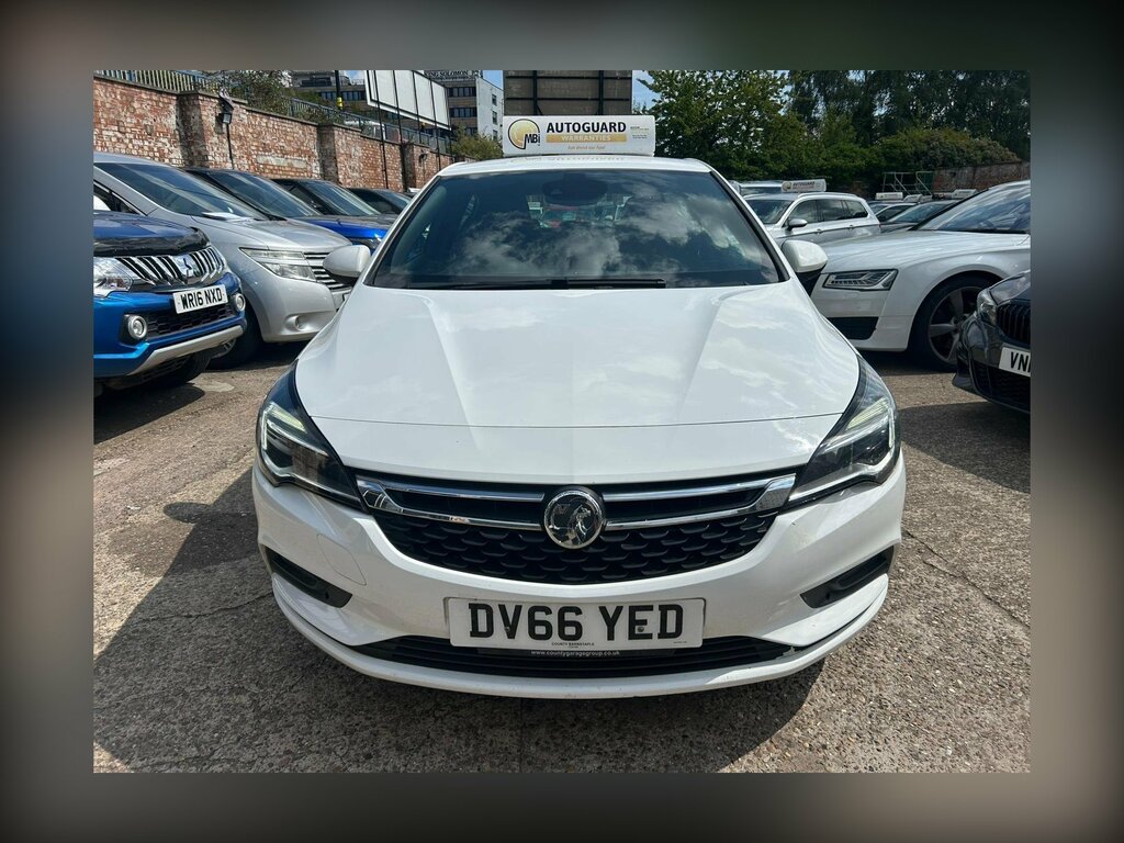 Vauxhall Astra 1.4I Turbo Sri Nav Euro 6 DV66YED White #5