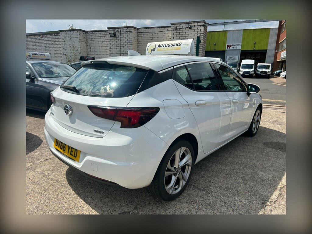 Vauxhall Astra 1.4I Turbo Sri Nav Euro 6 DV66YED White #4