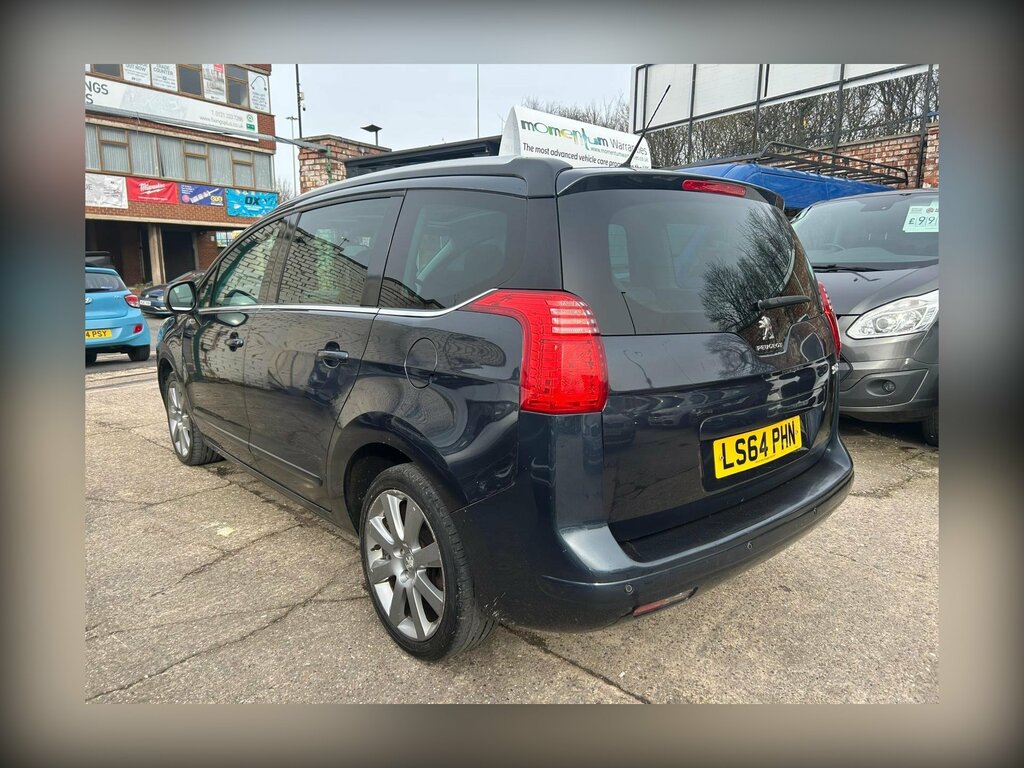 Peugeot 5008 1.6 Hdi Allure Euro 5 Blue #4