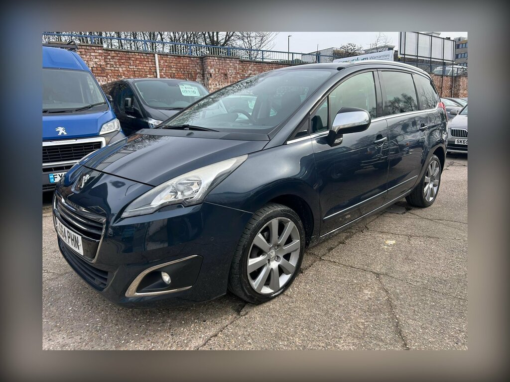 Peugeot 5008 1.6 Hdi Allure Euro 5 Blue #2