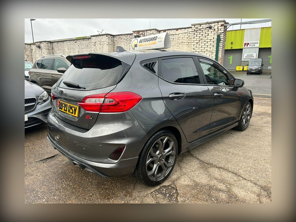 Ford Fiesta 1.0T Ecoboost St-line Euro 6 Ss RF19RSV Grey #4