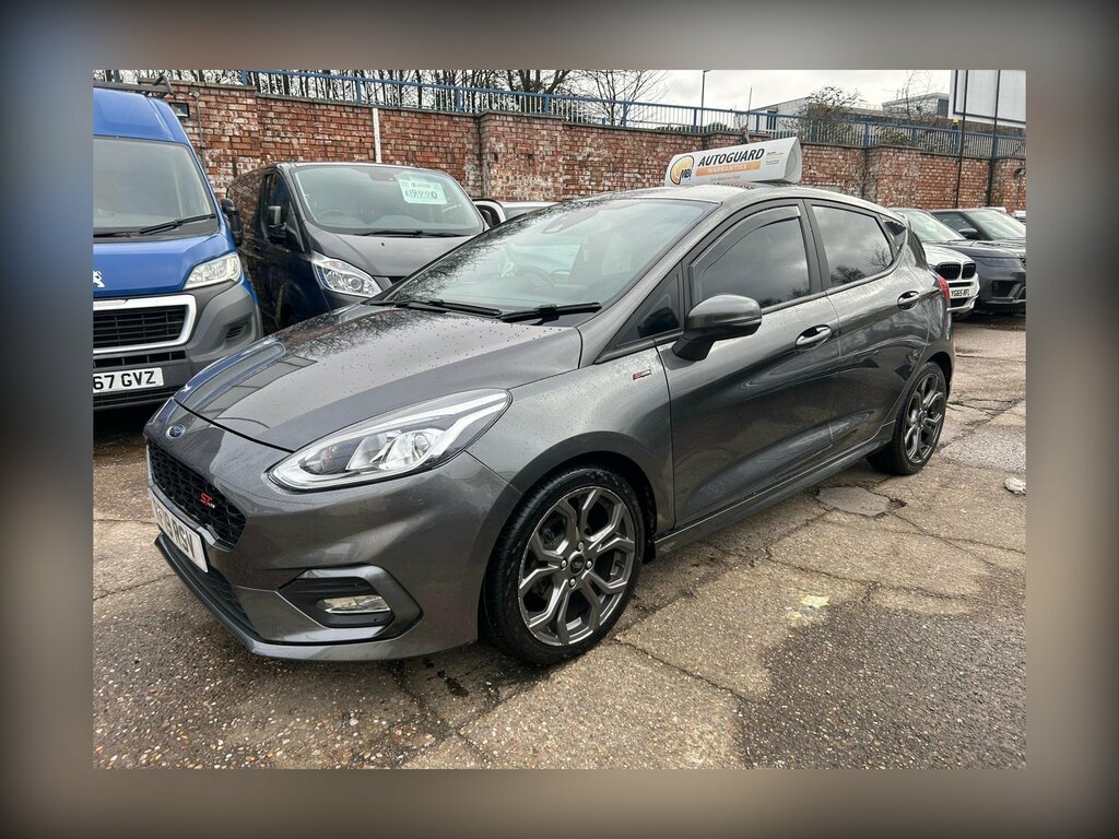 Ford Fiesta 1.0T Ecoboost St-line Euro 6 Ss RF19RSV Grey #2