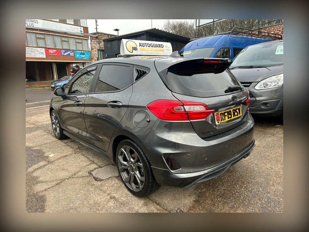 Ford Fiesta 1.0T Ecoboost St-line Euro 6 Ss RF19RSV Grey #3