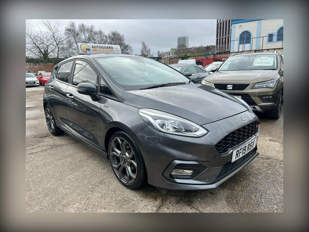 Ford Fiesta 1.0T Ecoboost St-line Euro 6 Ss RF19RSV Grey