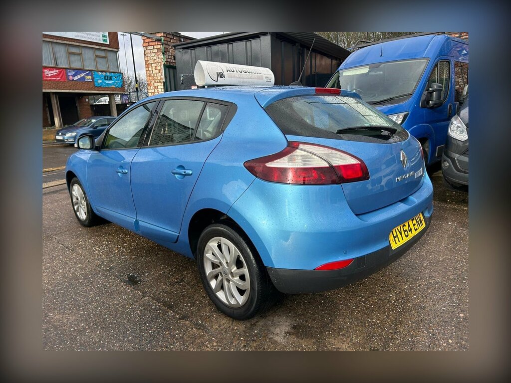 Renault Megane 1.5 Dci Energy Dynamique Tomtom Euro 5 Ss HY64ENW Blue #4