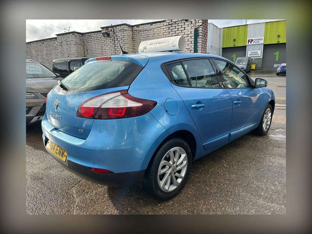 Renault Megane 1.5 Dci Energy Dynamique Tomtom Euro 5 Ss HY64ENW Blue #3
