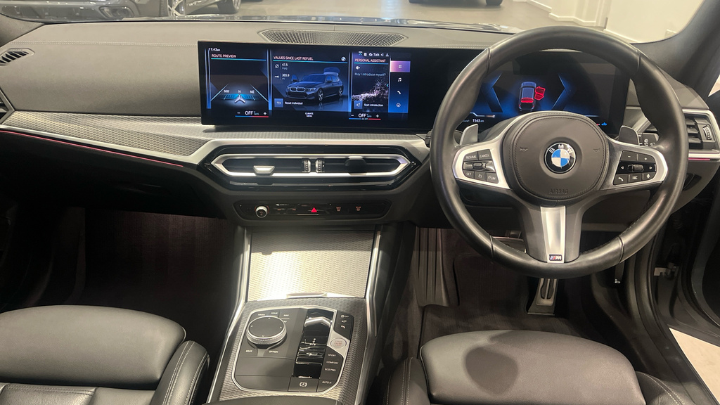 BMW 3 Series 3.0 M340d Mht Touring Xdrive Euro 6 Ss YO72UTK Grey #4