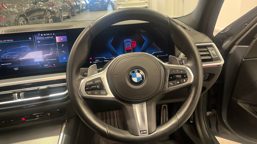 BMW 3 Series 3.0 M340d Mht Touring Xdrive Euro 6 Ss YO72UTK Grey #5