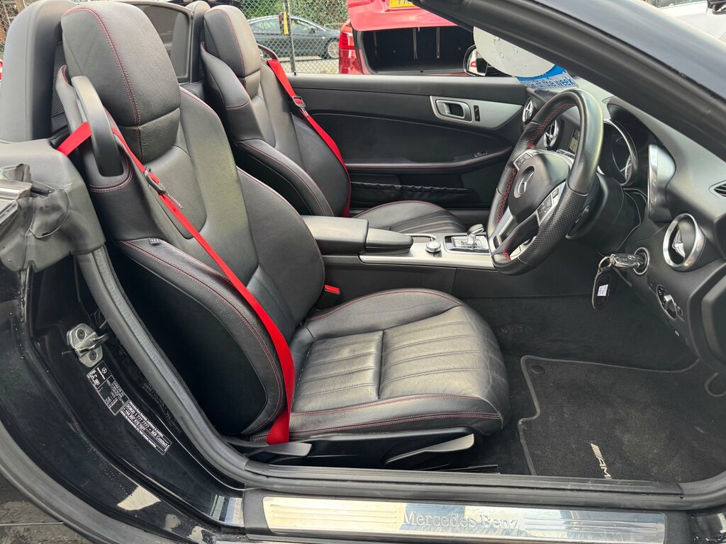 Mercedes-Benz SLK 2.1 Slk250d Amg Sport Convertible G-tro Black #5