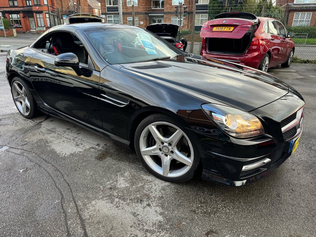 Mercedes-Benz SLK 2.1 Slk250d Amg Sport Convertible G-tro Black #3