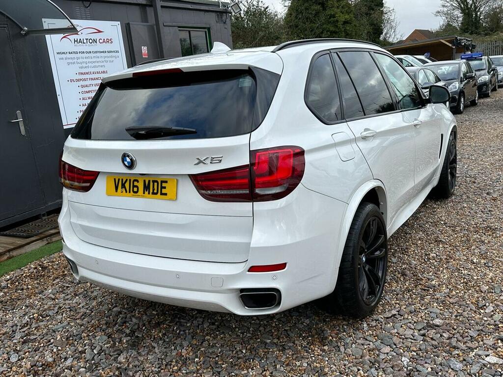 BMW X5 3.0 30D M Sport Suv Xdrive Euro 6 VK16MDE White #4