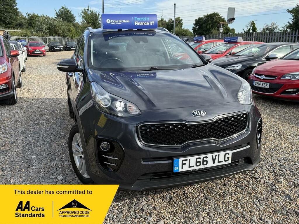 Kia Sportage 1.7 Crdi 2 Euro 6 Ss Silver