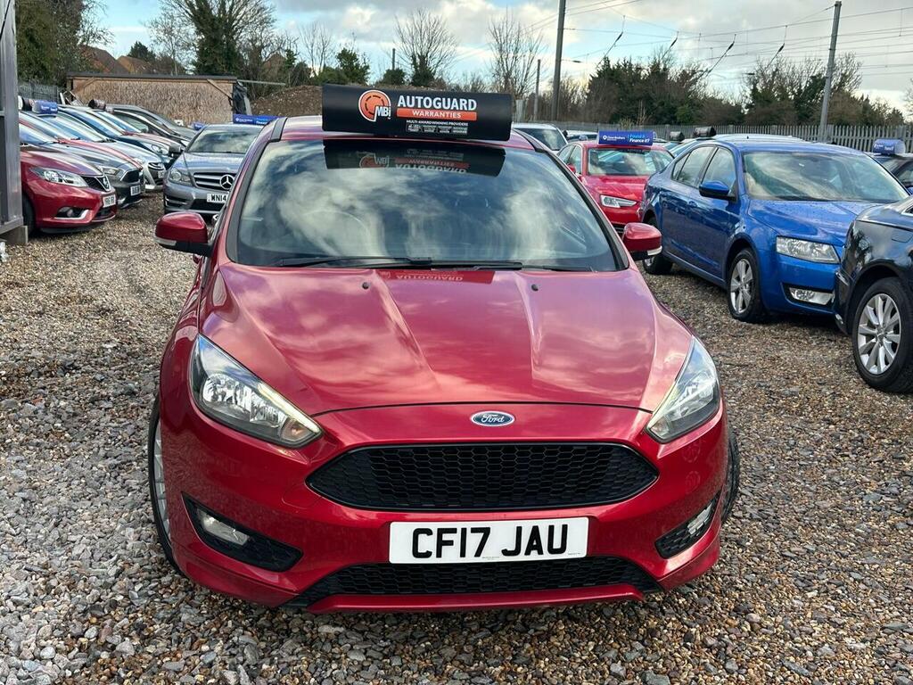 Ford Focus 1.5 Tdci St-line Euro 6 Ss CF17JAU Red #6