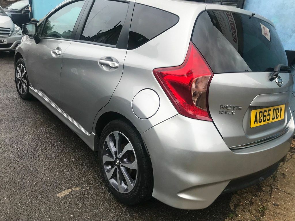 Nissan Note 1.2 N-tec Euro 6 S S A065DDY Silver #4