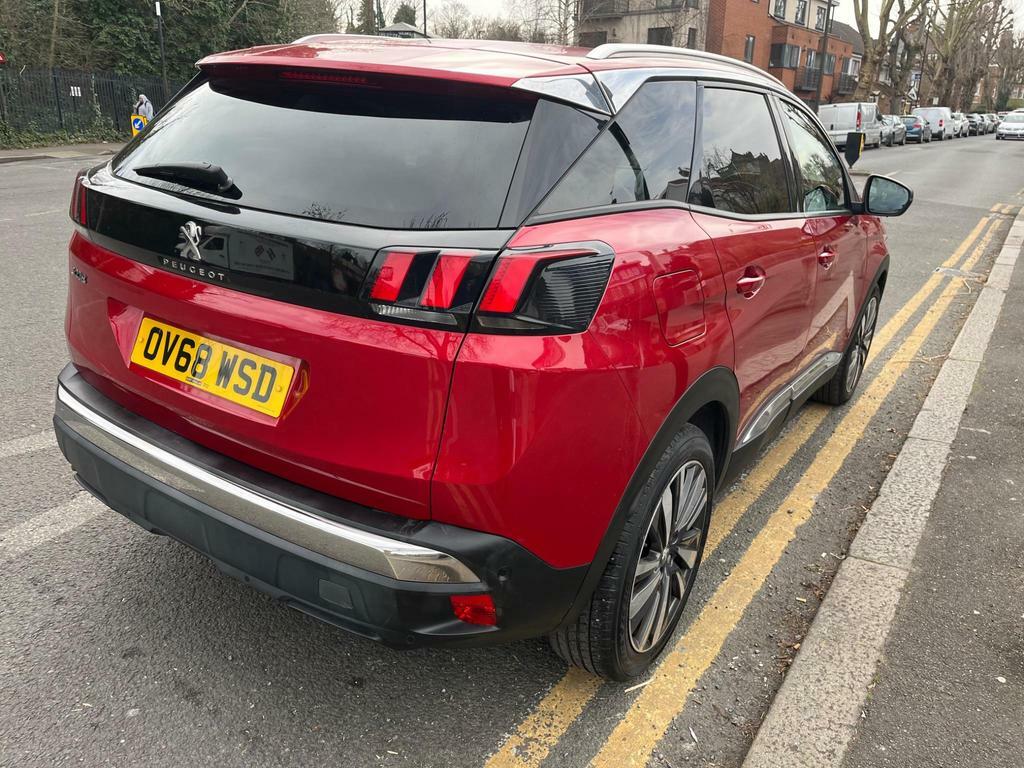 Peugeot 3008 1.2 Puretech Allure Euro 6 S S OV68WSD Red #4