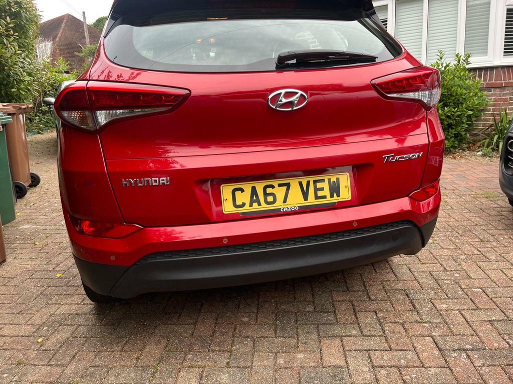 Hyundai Tucson 1.6 Gdi Blue Drive Se Euro 6 S S CA67VEW Red #6