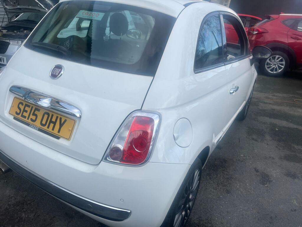 Fiat 500 1.2 Lounge Euro 6 S S SE15OHY White #4