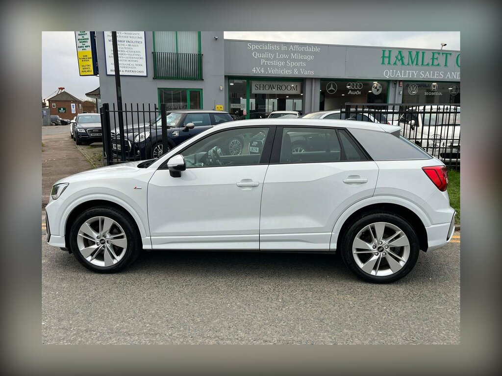 Audi Q2 2.0 Tdi 35 S Line Suv S Tronic Quattro EA21SVZ White #3