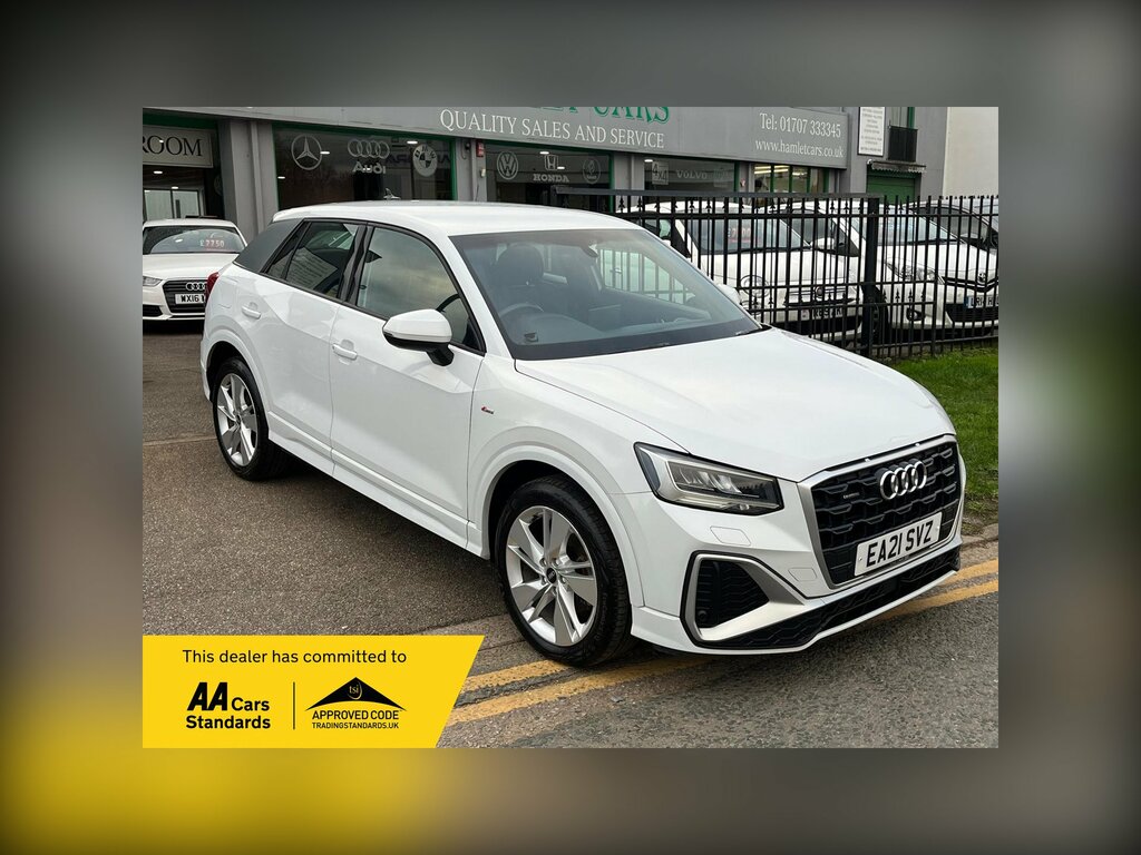 Audi Q2 2.0 Tdi 35 S Line Suv S Tronic Quattro White