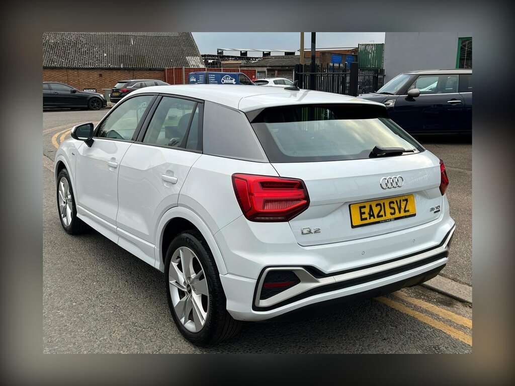 Audi Q2 2.0 Tdi 35 S Line Suv S Tronic Quattro EA21SVZ White #5