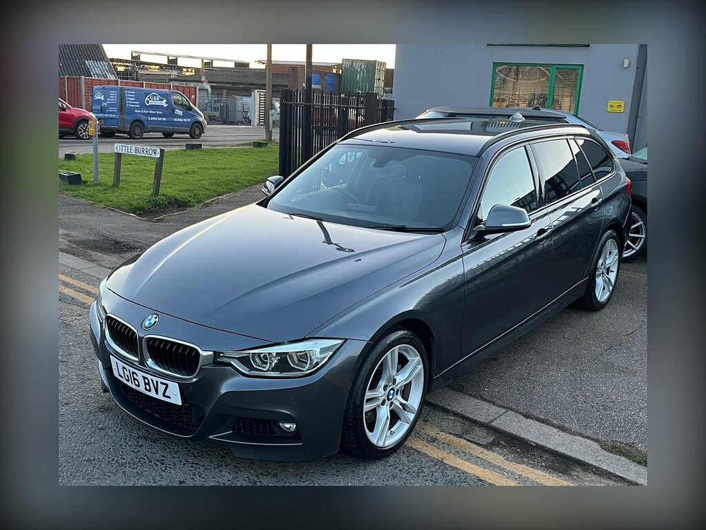 BMW 3 Series 3.0 335D M Sport Touring Xdrive Eu LG16BVZ Grey #2
