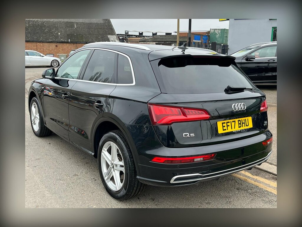 Audi Q5 2.0 Tdi S Line Suv S Tronic Quattro Eur EF17BHU Black #5