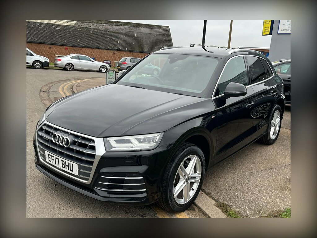Audi Q5 2.0 Tdi S Line Suv S Tronic Quattro Eur EF17BHU Black #4