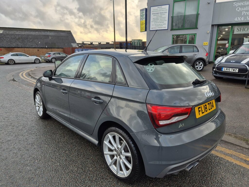 Audi A1 1.4 Tfsi S Line Sportback Euro 6 FL18ZDA Grey #4