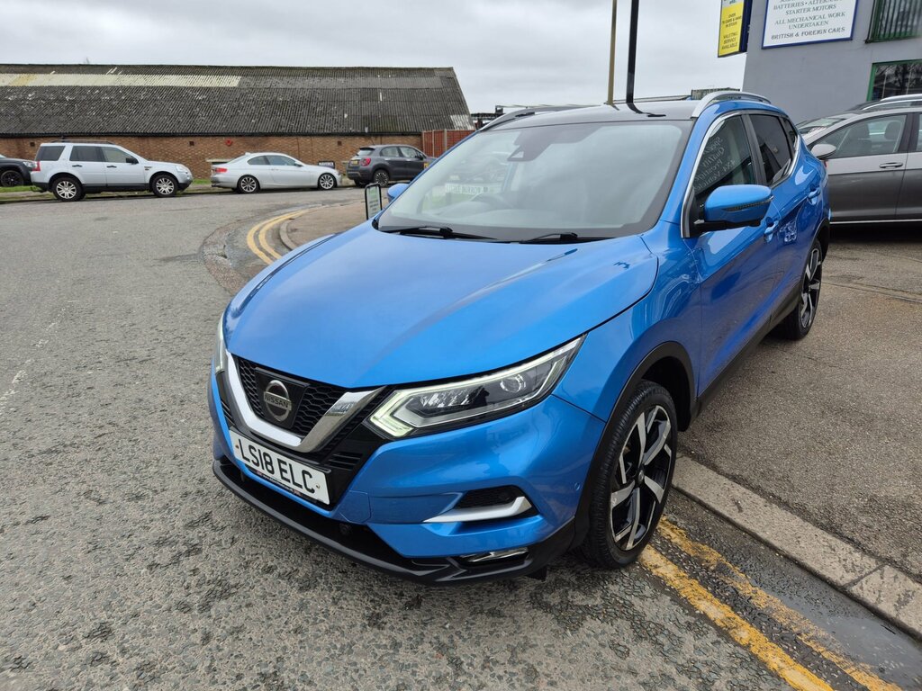 Nissan Qashqai 1.2 Dig-t Tekna Suv Euro 6 Ss LS18ELC Blue #2