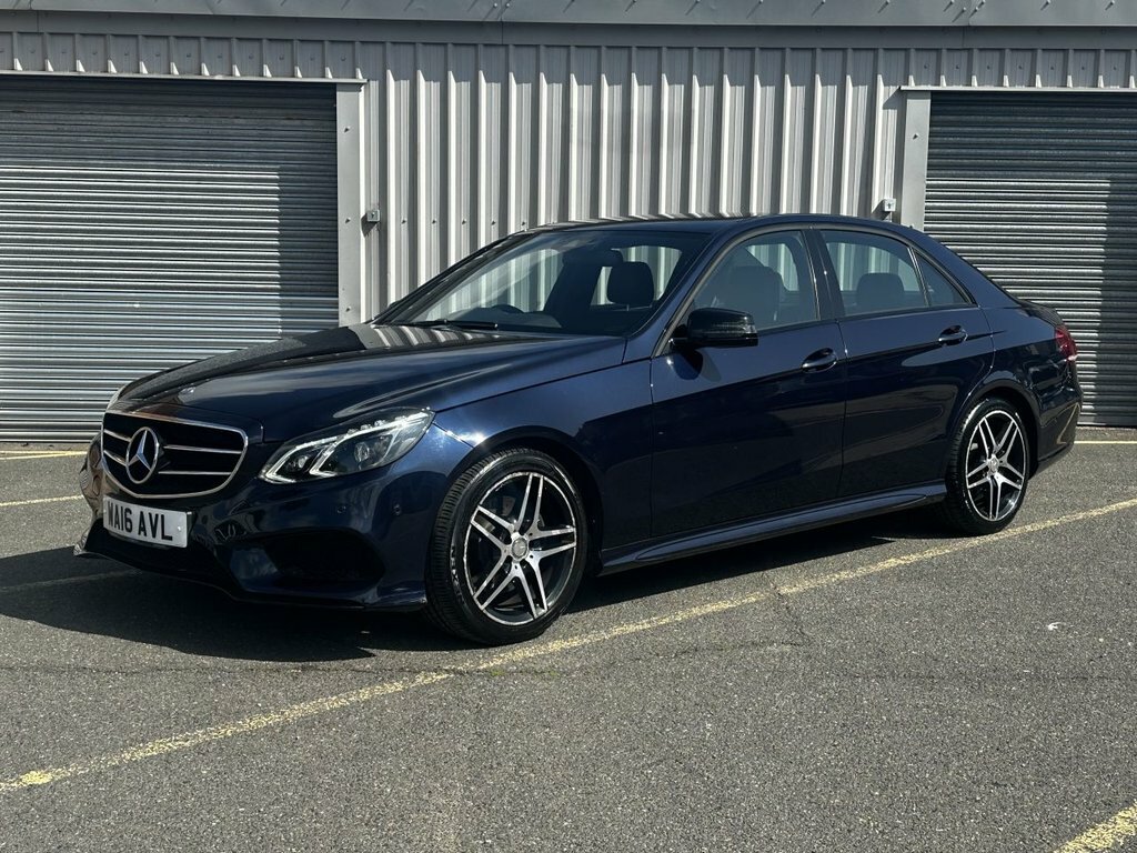 Mercedes-Benz E Class 2.1L Amg Night Edition WA16AVL Blue #4
