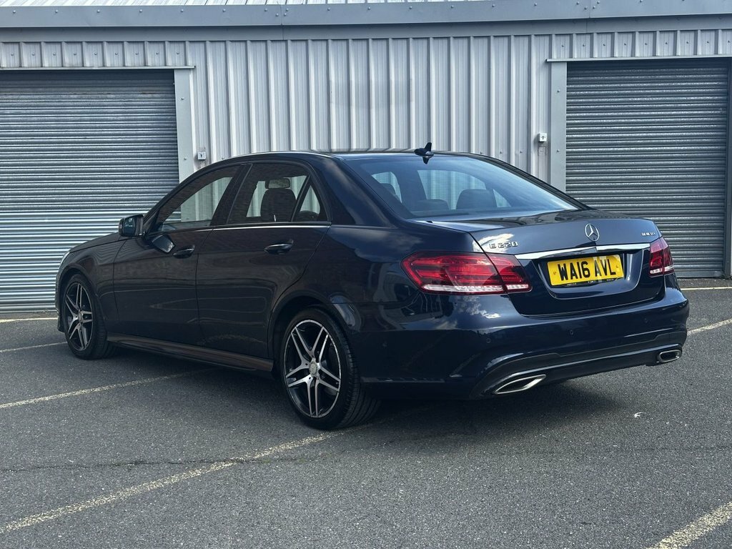 Mercedes-Benz E Class 2.1L Amg Night Edition WA16AVL Blue #6