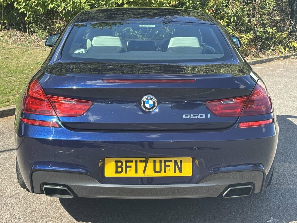 BMW 6 Series Gran Coupe 4.4L M Sport Blue #5