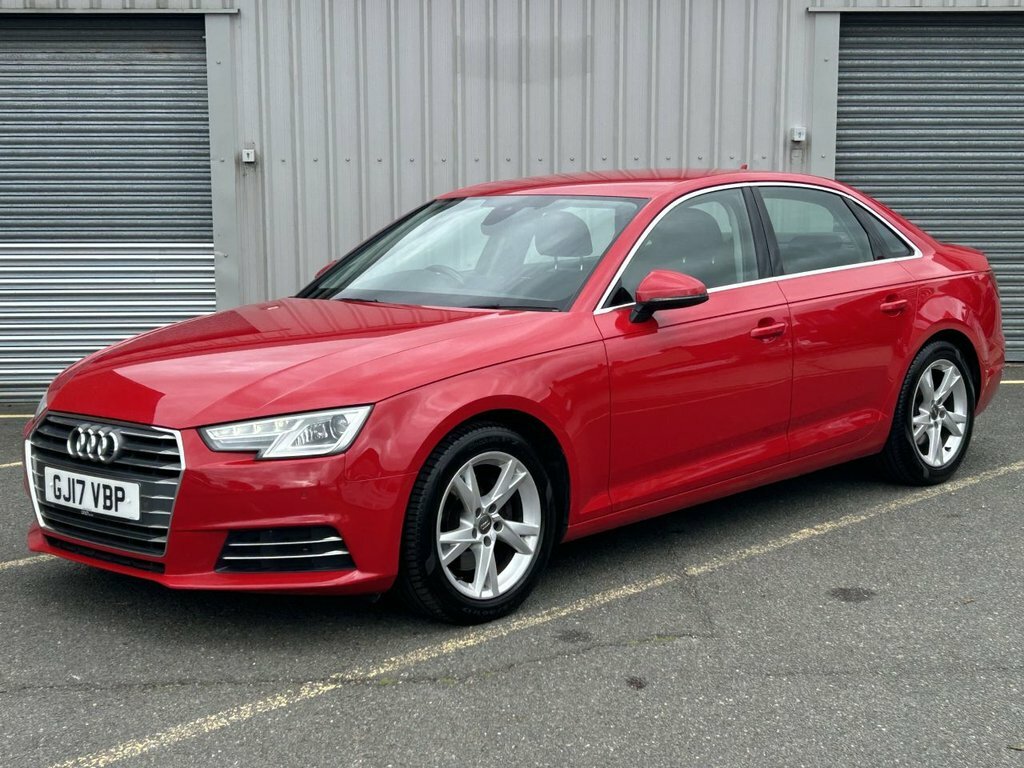 Audi A4 2L Sport GJ17VBP Red #4