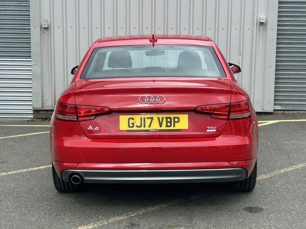 Audi A4 2L Sport GJ17VBP Red #5