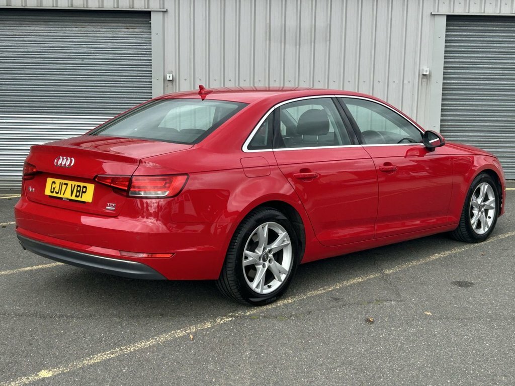 Audi A4 2L Sport GJ17VBP Red #6
