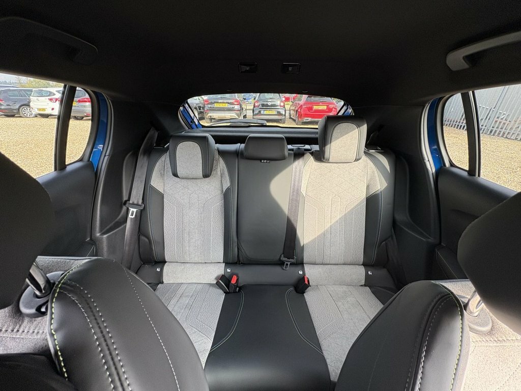 Peugeot e-208 Hatchback RJ69GAO Blue #5