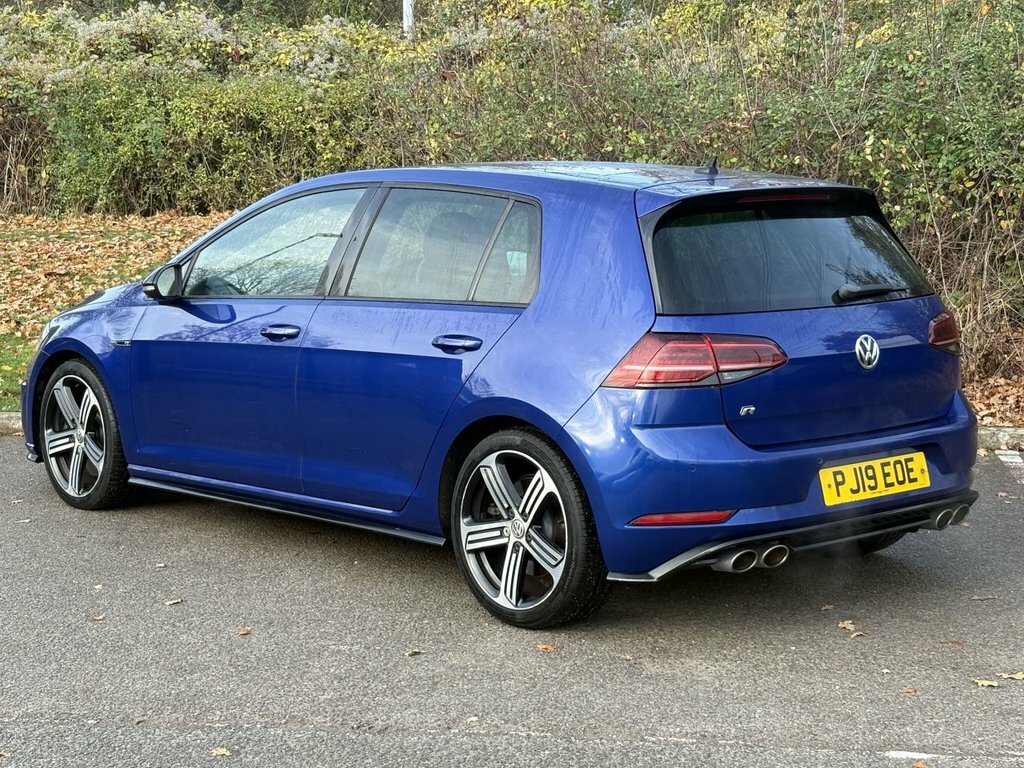 Volkswagen Golf 2L R PJ19EOE Blue #6