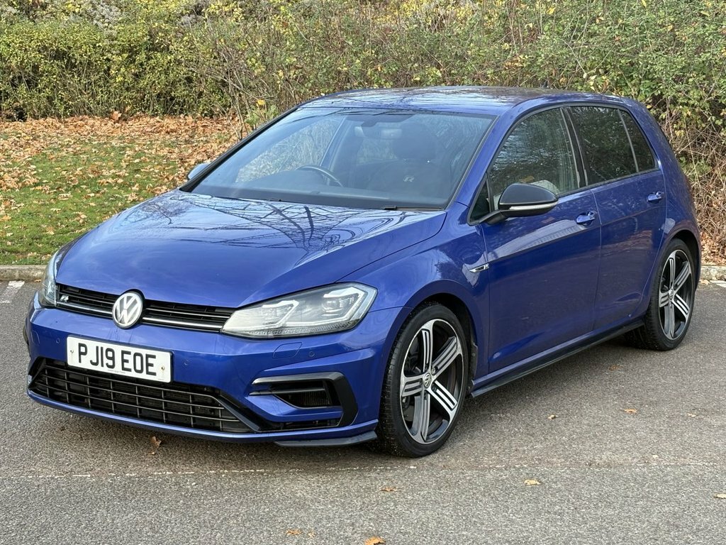 Volkswagen Golf 2L R PJ19EOE Blue #4