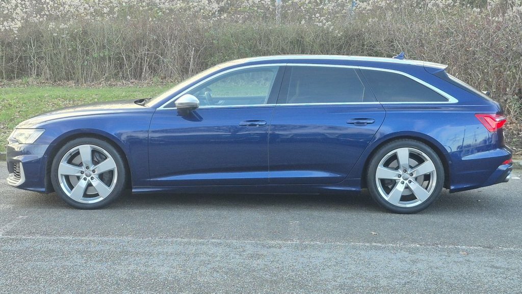 Audi S6 Avant 3L Null Blue #5