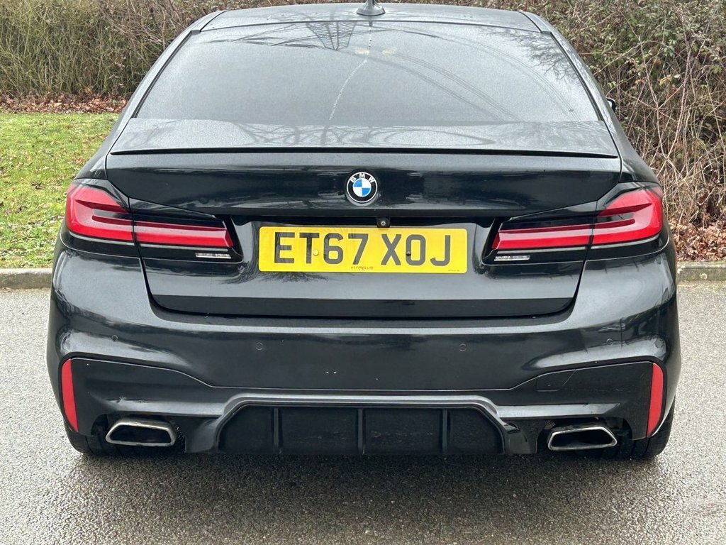BMW 5 Series 3L M Sport ET67XOJ Black #5